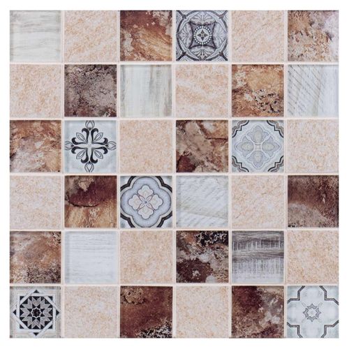 Mosaico-Checun-brown-30-x-30-cm-Lecco-Listo-Mundo-Ceramico